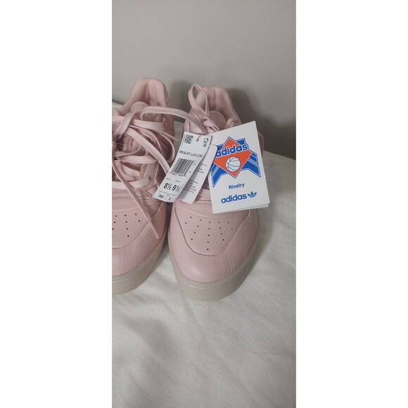 Mens adidas Rivalry Low Lux IF7183 Sandy Pink / Ivory / Sandy Pink   8.5 9. 5wmn - Picture 9 of 10